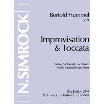 Improvisation und Toccata op. 9 