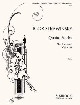 Vier Etüden op. 7 Nr. 1 c-moll 