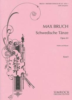 Schwedische Tänze op. 63 Vol. 1 