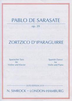 Zortzico d'Iparaguirre op. 39 