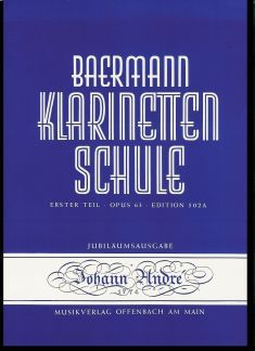 Klarinettenschule 1 op. 63 
