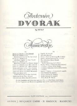 Humoreske Ges-Dur op. 101/7 