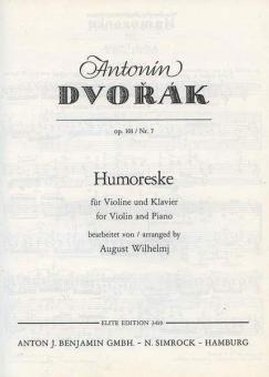 Humoreske in G op. 101/7 