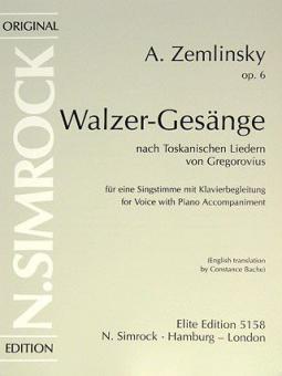 Walzer-Gesänge op. 6 