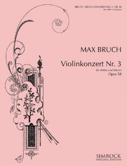 Violinkonzert Nr. 3 d-Moll op. 58 