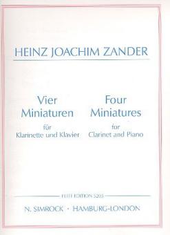 Vier Miniaturen 