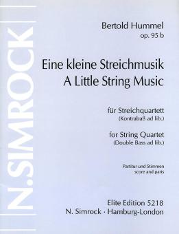 Eine kleine Streichmusik op. 95b 