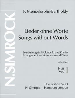 Lieder ohne Worte op. 19/30 Band 1 