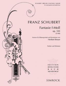Fantasie f-Moll op. 103 D 940 