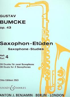 Saxophon-Etüden op. 43 Heft 4 