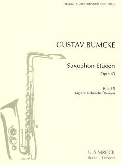Saxophon-Etüden op. 43 Heft 5 