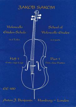 Violoncello-Etüden-Schule Heft 1 