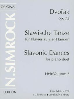 Slawische Tänze op. 72 Heft 2 