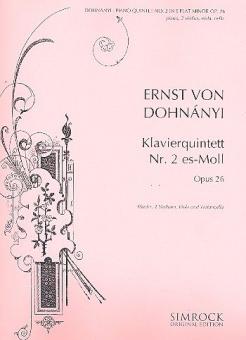 Klavierquintett es-Moll op. 26 
