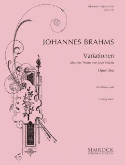 Variationen über ein Thema von Josef Haydn op. 56a 