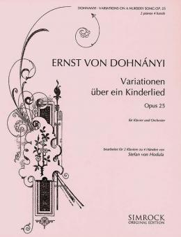 Variationen über ein Kinderlied op. 25 