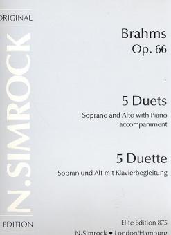 5 Duette op. 66 