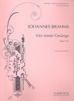 4 Ernste Gesänge op. 121 