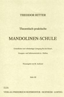 Theoretisch-Praktische Mandolinen-Schule 3 
