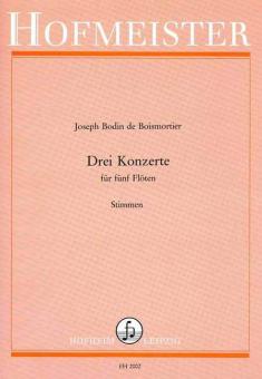 Drei Konzerte op. 15, I- III 