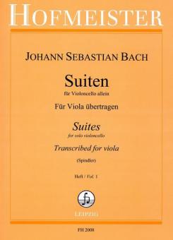 Suiten für Violoncello 1 