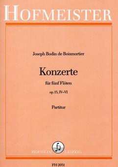 Konzerte op. 15, IV-VI 