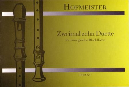 Zweimal zehn Duette 