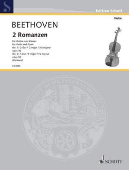 2 Romanzen op. 40 und 50 Standard