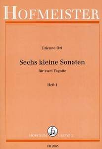 6 kleine Sonaten Heft 1: Sonaten 1-3 