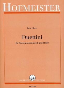 Duettini für Sopraninstrument und Harfe 