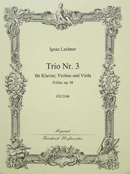 Trio Nr. 3 D-Dur, op. 58 