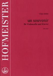 Un souvenir für Violoncello und Klavier 