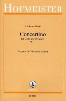 Concertino für Viola und Orchester, op. 12 