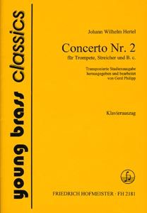 Concerto Nr. 2 für Trompete, Streicher und B. c. 