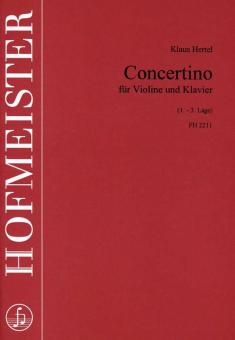 Concertino für Violine und Klavier 
