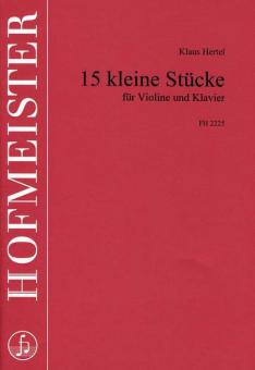 15 kleine Stücke 