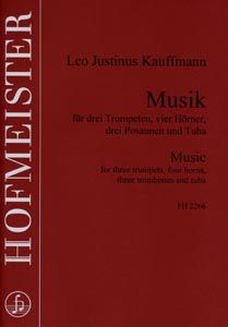 Musik für 3 Trompeten, 4 Hörner, 3 Posaunen und Tuba 