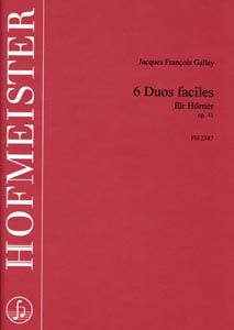 6 Duos faciles, op. 41 