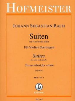 Suiten für Violoncello allein 1 