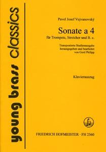 Sonata a 4 für Trompete, Streicher und B. c. 