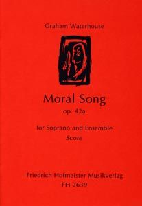Moral Song op. 42a For Soprano And Ensemble 