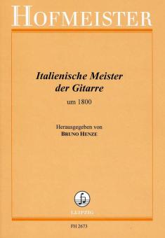 Italienische Meister der Gitarre um 1800 