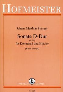 Sonate D-Dur (T39) 