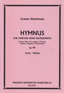 Hymnus for thirteen wind instruments, op. 49 