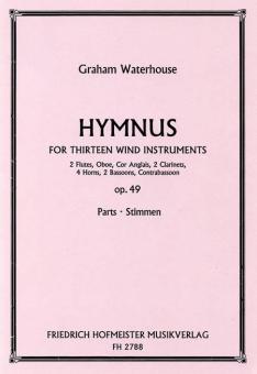 Hymnus for thirteen wind instruments, op. 49 