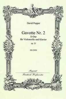 Gavotte Nr. 2, op. 2 