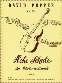 Hohe Schule des Violoncellospiels op. 73 Band 4 