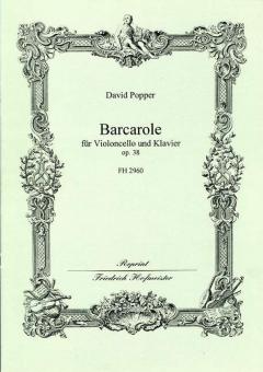 Barcarole, op. 38 