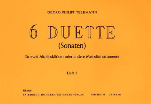6 Duette (Sonaten) 1 