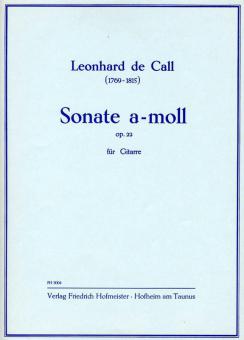 Sonate a-Moll, op. 22 